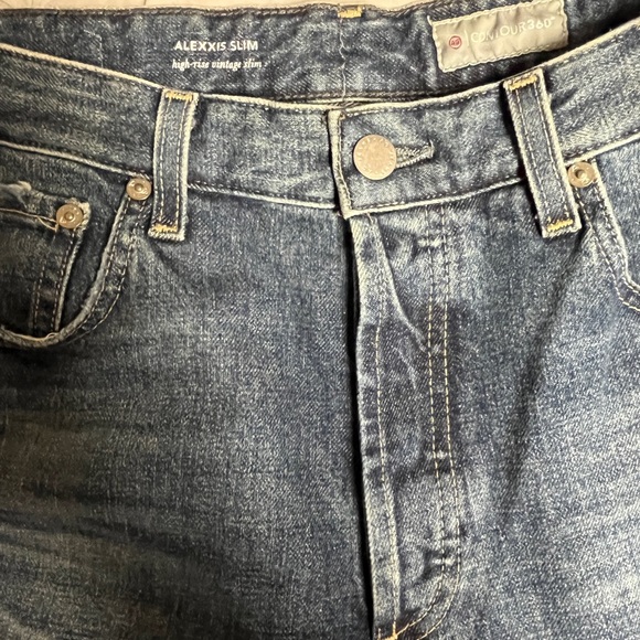 Alexxis Slim high rise vintage slim contour 360 jeans size 30R - Picture 2 of 3